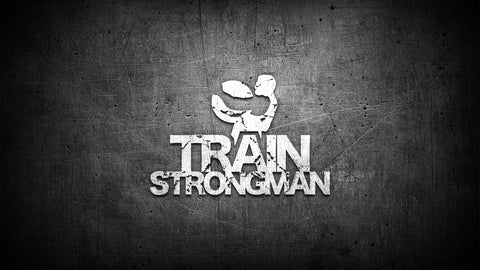 Fabric Train Strongman Banner